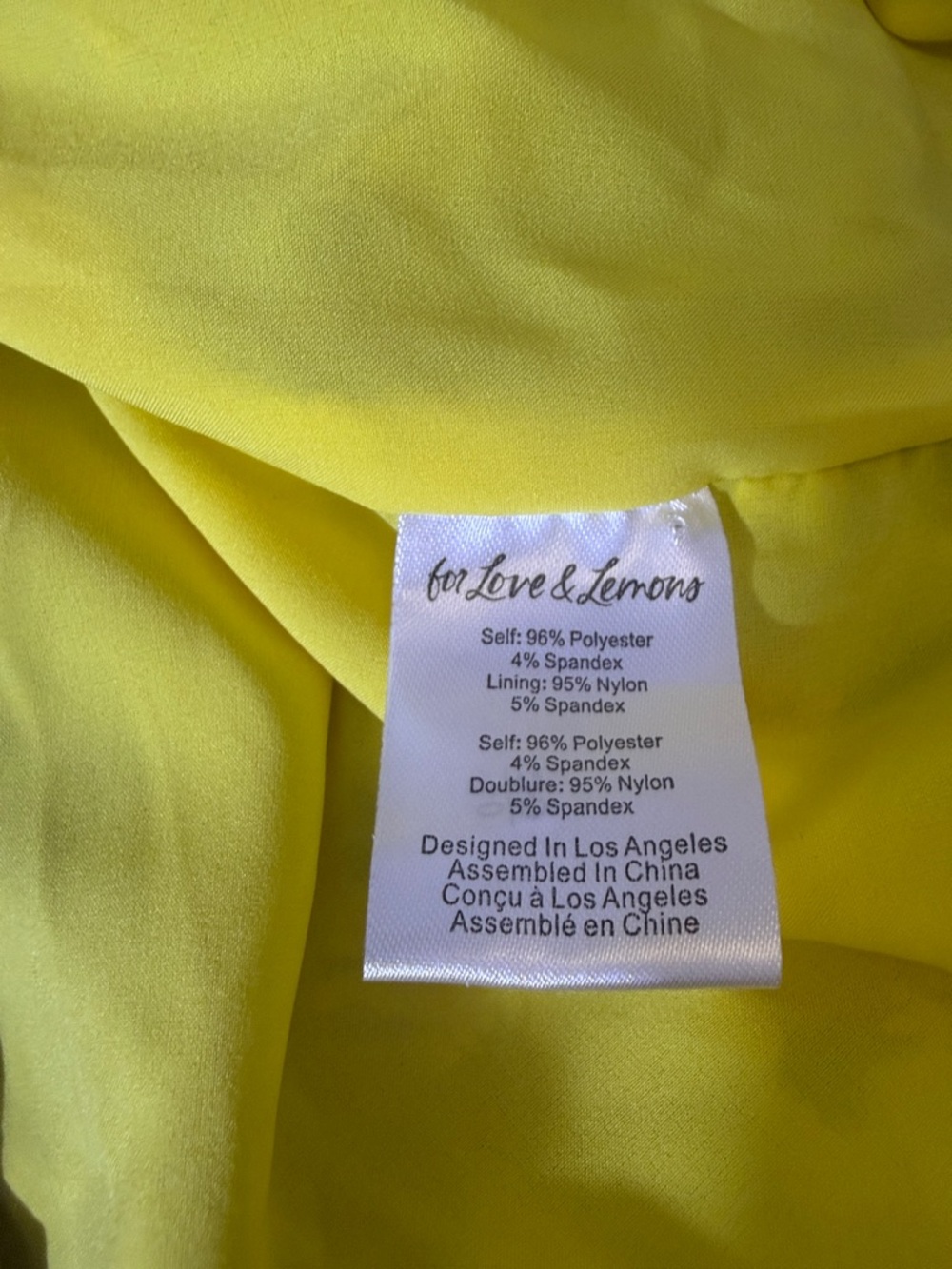 For Love & Lemons Maui Midi Dress NWT Yellow Purple Floral Romantic Size Medium - Picture 5 of 11
